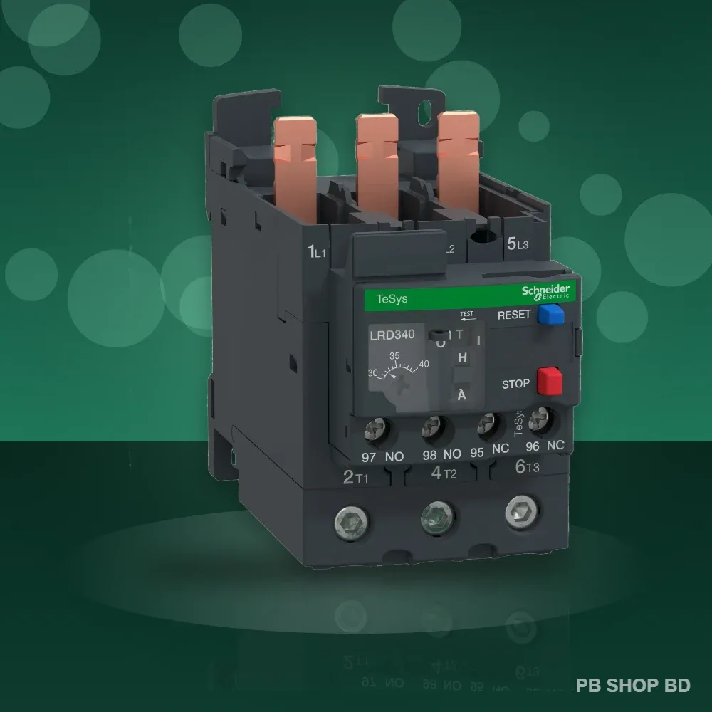 Schneider Electric TeSys LRD Thermal Overload Relay 3P (0.63A–120A) – Motor Overload Protection image 3