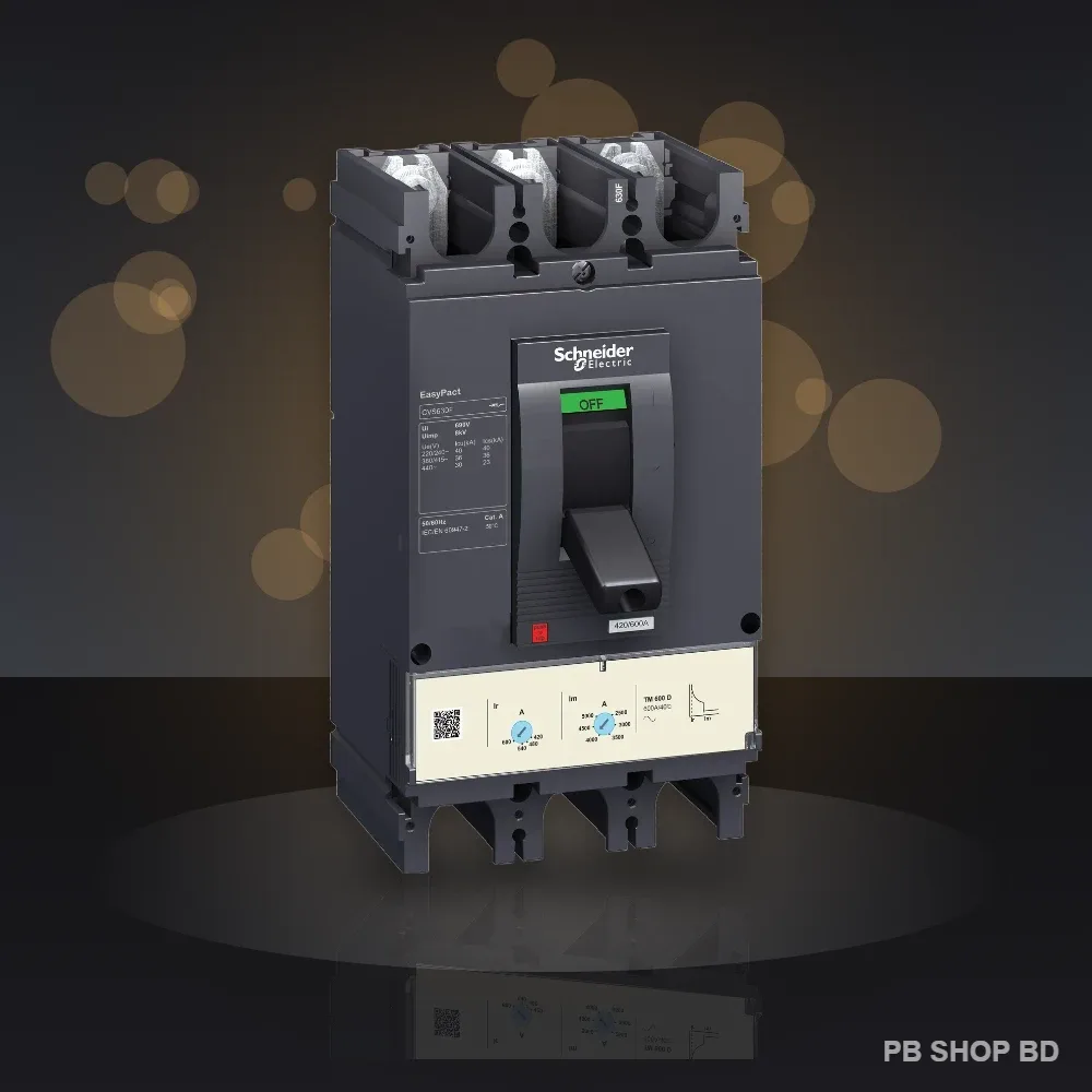 Schneider EasyPact CVS MCCB 3P (16A–600A) – Moulded Case Circuit Breaker 36kA / 50kA image 3
