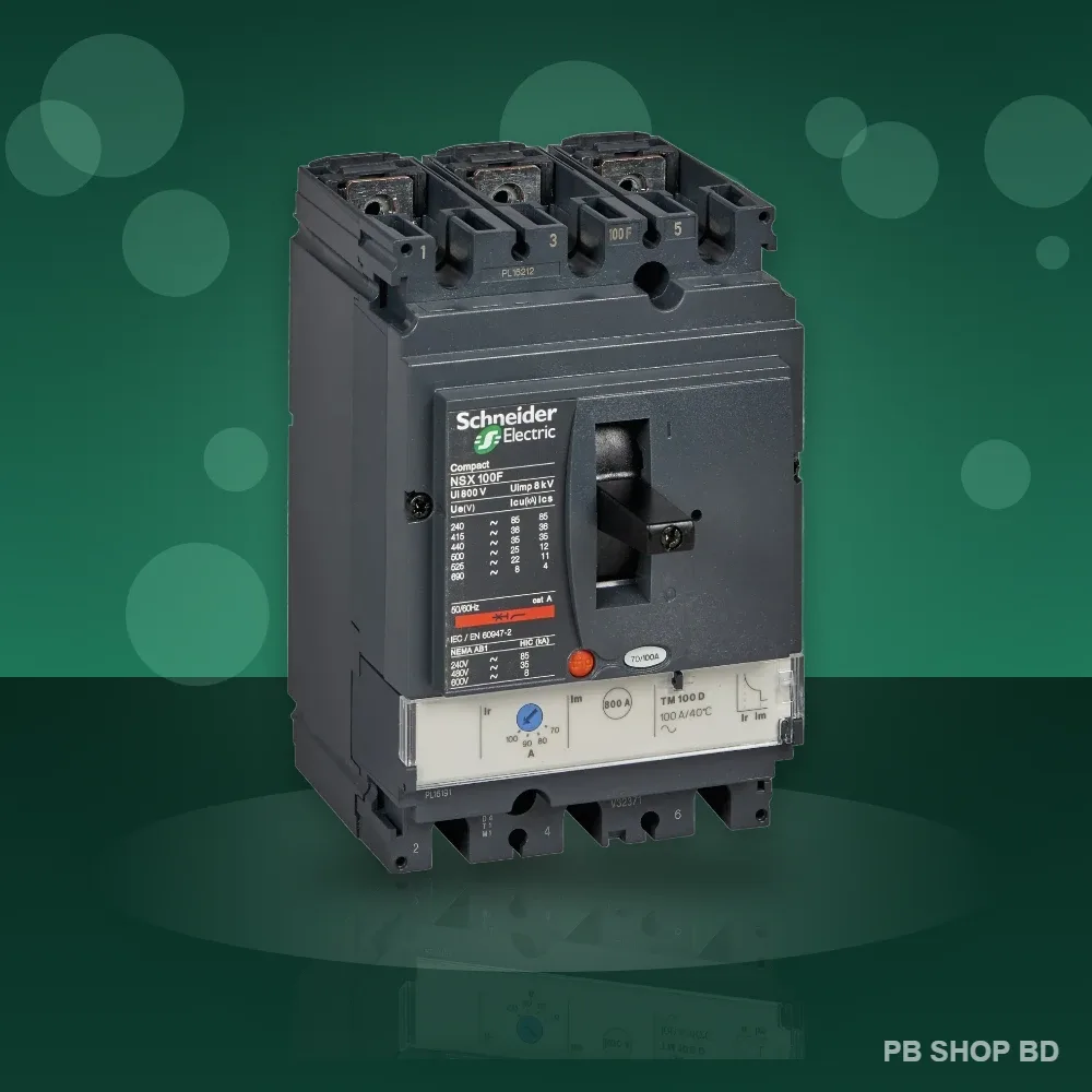 Schneider Compact NSX MCCB 3P (16A–1250A) – Premium Moulded Case Circuit Breaker image 4