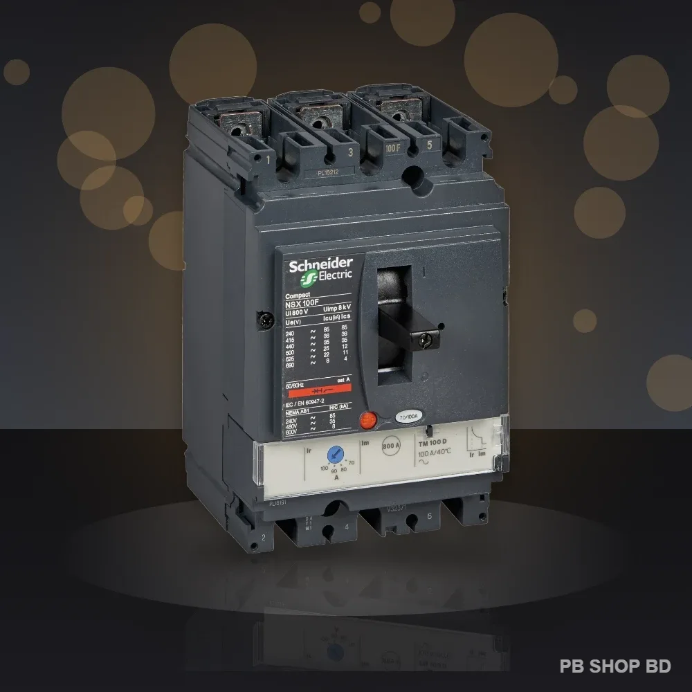 Schneider Compact NSX MCCB 3P (16A–1250A) – Premium Moulded Case Circuit Breaker image 3