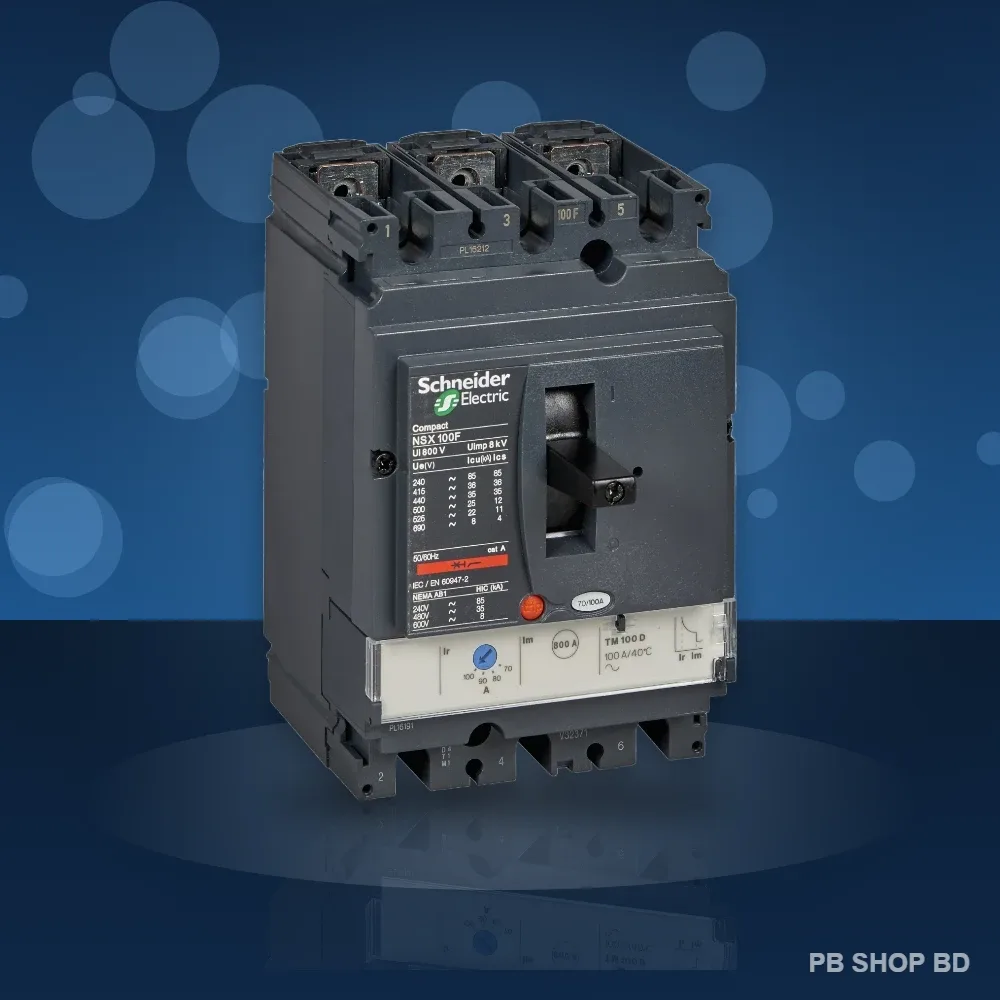 Schneider Compact NSX MCCB 3P (16A–1250A) – Premium Moulded Case Circuit Breaker image 2