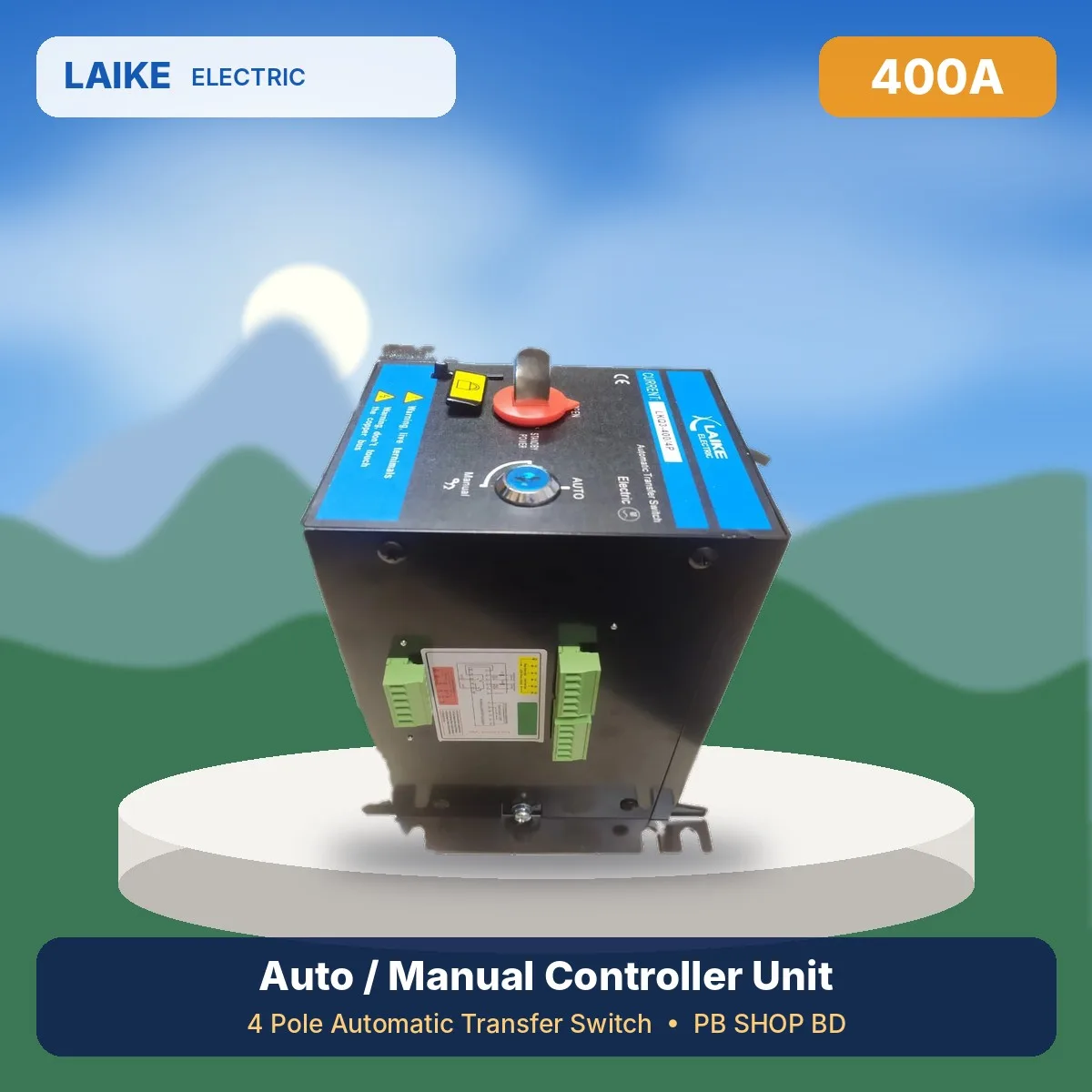 LAIKE 400A 4P ATS LKQ3-400/4P real product photo