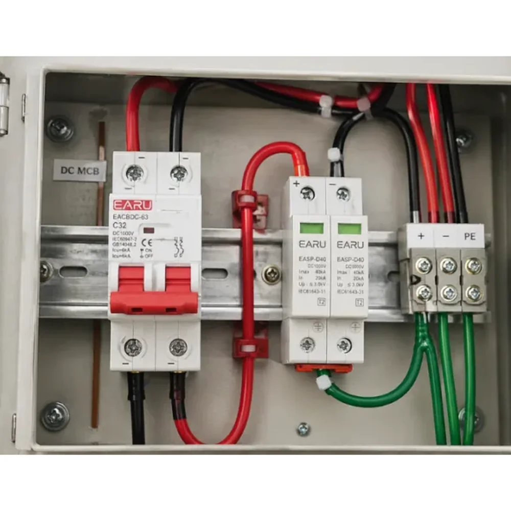 EARU DC MCB 1000V (EACBDC-63) real photo