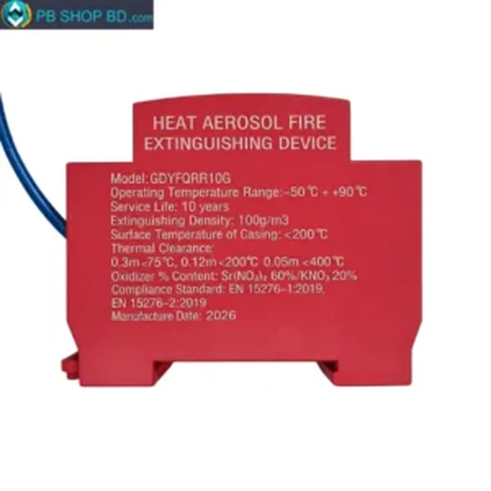 Heat Aerosol Fire Extinguishing Device real photo