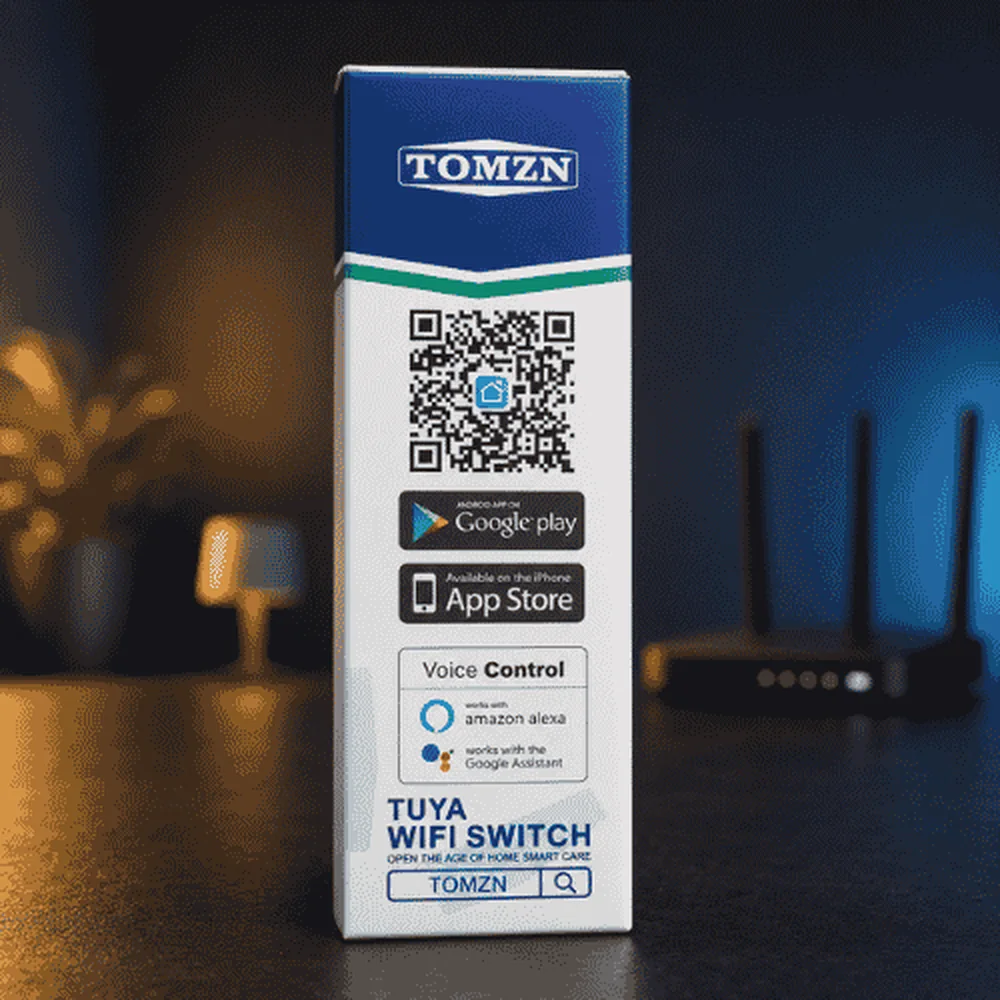 TOMZN TOB9DC-63WIFI 63A DC WiFi Smart Circuit Breaker (8–90V DC) with Tuya Smart Life App image 3