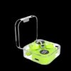 P61 Pro Transparent TWS Earbuds – Green Color
