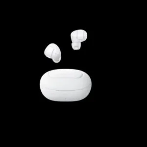 JOYROOM JR-TL10 Mini True Wireless Bluetooth Earbuds Image of JOYROOM JR-TL10 Mini True Wireless Bluetooth Earbuds in their charging case.
