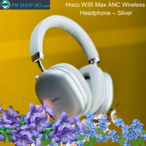 Hoco W35 Max ANC Wireless Headphone Hoco W35 Max ANC Wireless Headphone with Active Noise Cancellation and long battery life, available at PB SHOP BD.