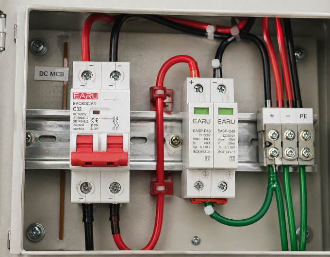 DC MCB 1000V Bangladesh solar installation
