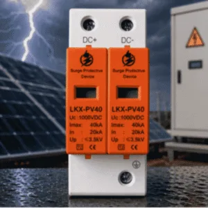 LKKX-PV40 DC SPD 1000V LKKX-PV40 DC surge protection device 1000V 40kA for solar and dc system Bangladesh