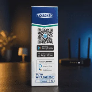 TOMZN TOB9DC-63WIFI compatible with TUYA Smart Life, Amazon Alexa and Google Assistant