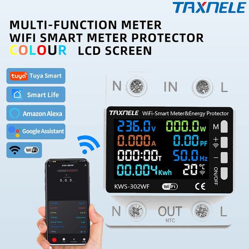 TAXNELE KWS-302WF WiFi Smart Energy Meter TAXNELE KWS-302WF WiFi Smart Energy Meter 63A
