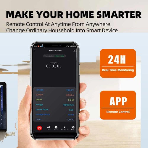 TAXNELE KWS-302WF Tuya Smart Life app control